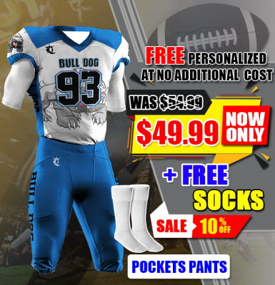 FOOTBALL - Custom Dye Sublimation - Flag Football - Semi-pro Football