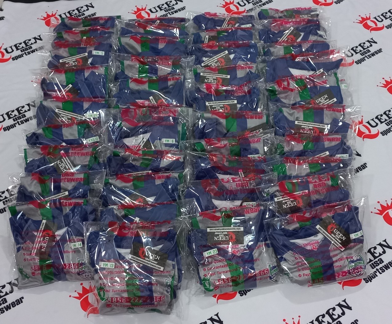 Team Sports Uniforms Queen Usa Sportswear Custom Team Packages