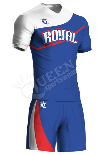 Custom Cheerleading Uniform - Royal stlye