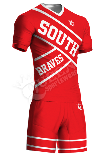 Custom Cheerleading Uniform - South Braves stlye