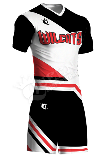 Custom Cheerleading Uniform - Wilcats stlye