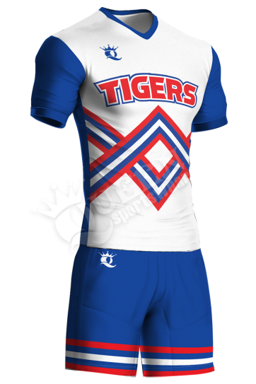 Custom Cheerleading Uniform - Tiger stlye