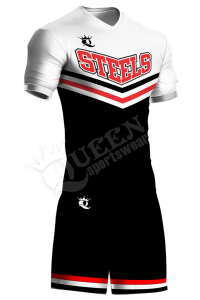 Custom Cheerleading Uniform - Steels stlye