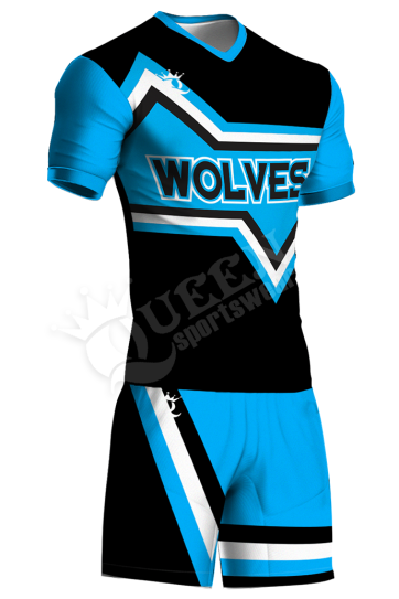 Custom Cheerleading Uniform - Wolves stlye