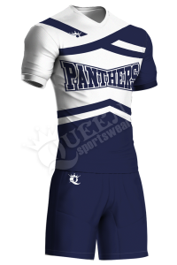 Custom Cheerleading Uniform - Panthers stlye