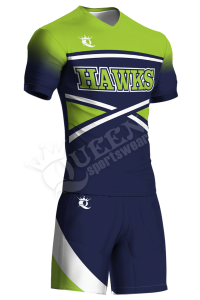 Custom Cheerleading Uniform - Hawks stlye