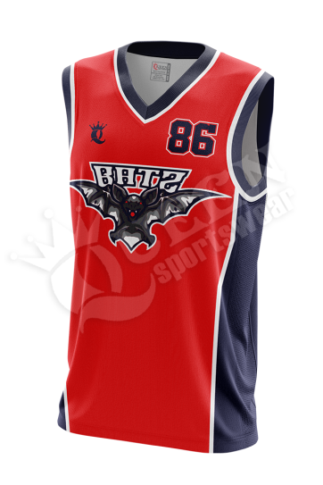 Sublimated Basketball Jersey - USA style