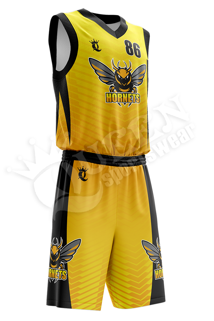 Basketball Uniform Hornets style