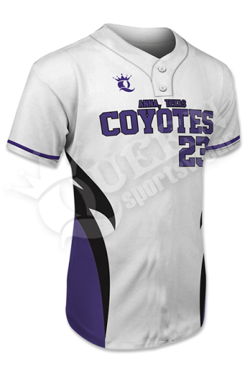 Sublimated Two-Button Jersey - League All Stars Style