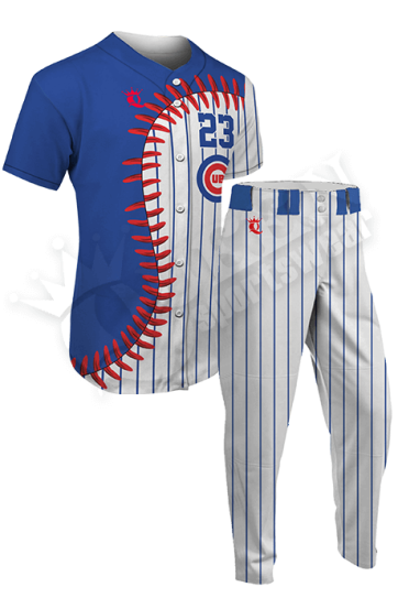 Custom Baseball Uniform - League All Stars Style