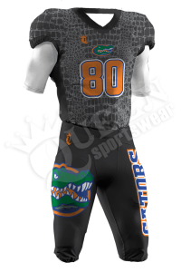 Sublimated Football Uniform - Gators Style