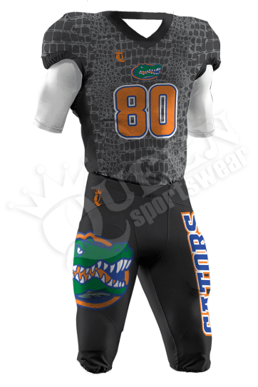 Sublimated Football Uniform - Gators Style