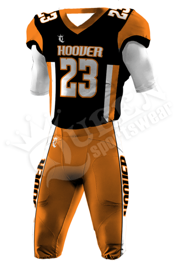 Sublimated Football Uniform - Hoover Style