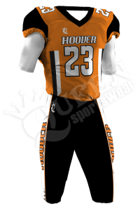 Sublimated Football Uniform - Hoover Style