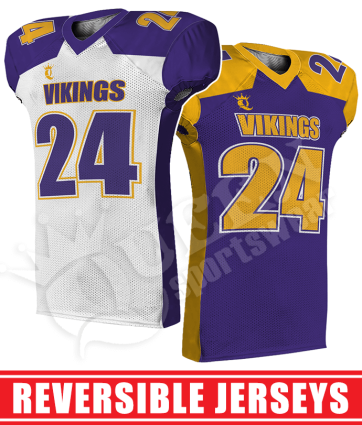 Reversible Football Jersey - Patriots Style (Special)