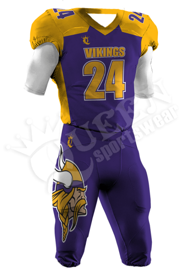 Sublimated Football Uniform - Patriots Style (Special)