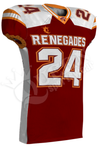Sublimated Football Jersey - Patriots Style (Special)