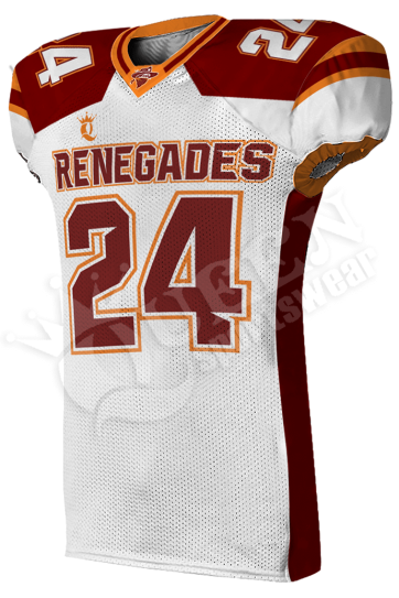Sublimated Football Jersey - Patriots Style (Special)