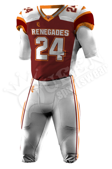 Sublimated Football Uniform - Patriots Style (Special)
