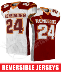 Reversible Football Jersey - Patriots Style (Special)