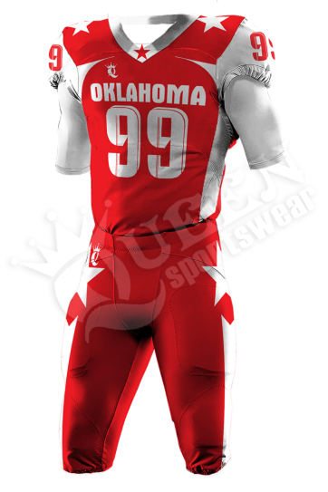 Sublimated Football Uniform - Patriots Style (Special)