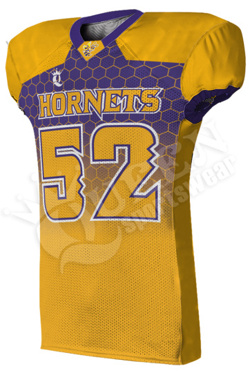Sublimated Football Jersey - Patriots Style (Special)
