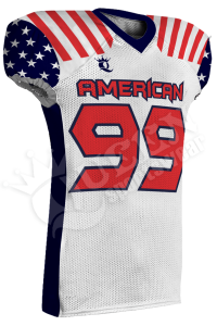 Sublimated Football Jersey - Patriots Style (Special)