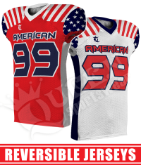 Reversible Football Jersey - Patriots Style (Special)