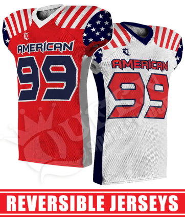 Reversible Football Jersey - Patriots Style (Special)