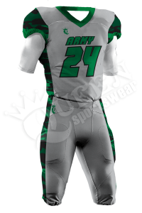 Sublimated Football Uniform - Army Style