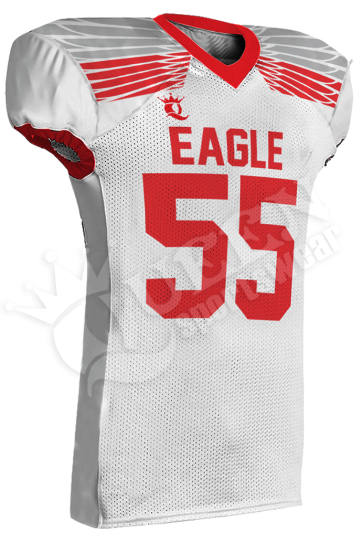 Sublimated Football Jersey - Patriots Style (Special)