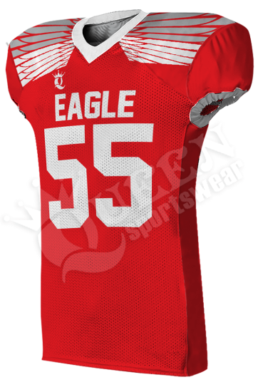 Sublimated Football Jersey - Patriots Style (Special)