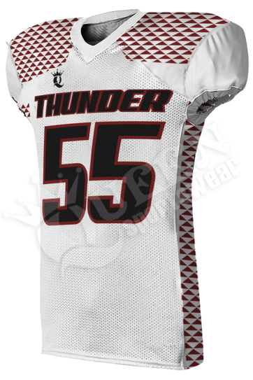 Sublimated Football Jersey - Patriots Style (Special)