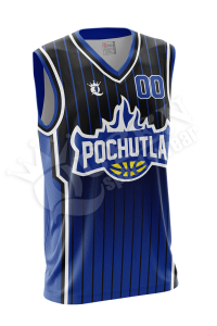 Sublimated Basketball Jersey - Pochutla Style